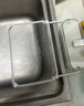 欧曼蒂（OMANTI）厨房水槽过滤网吸盘支架剩菜剩饭水池洗碗盘一次性沥水网过滤筐架 白色【吸盘支架+50过滤网】 实拍图
