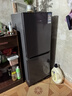 荣事达风冷无霜冰箱 双门两门直冷微霜中型家用出租房宿舍 一级能效节能中小型大容量 冷藏冷冻冰箱冰柜 165升双门钛灰【直冷微霜+一级能效】全国联保 实拍图