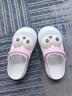 凡小如洞洞鞋女厚底外穿2025夏季新款eva沙滩防滑拖鞋踩屎感包头凉拖鞋 白粉 37-38 实拍图