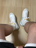 耐克NIKE运动板鞋男复刻BLAZER LOW运动鞋DZ2544-100白黑44.5 实拍图