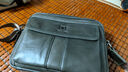 牛船长皮具 头层牛皮男士横款真皮10英寸ipad平板包单肩斜挎休闲运动双层包 铁青色 实拍图