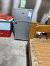奥克斯小冰箱家用小型迷你冷藏冷冻两用出租房宿舍用节能省电寝室办公室电冰箱 【升级净化去味】30A146DW银【节能省电】 实拍图