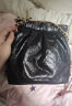 CHARLES&KEITH迷你菱格流浪包单肩斜挎双肩包包女包生日礼物CK2-60782390 Black黑色 S 实拍图