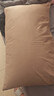 京东京造维他棉枕套 100%纯棉A类抗菌全棉枕巾枕头套 一对装 松露棕 实拍图