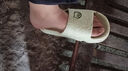 厚底小熊eva拖鞋简约清新马卡龙色男女款家居拖鞋拖鞋男拖鞋女 黑色 42-43 【建议拍大1-2码】 实拍图