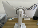 华硕（ASUS）国家补贴 ROG XG27UCG-W绝神27 Pro 吹雪白 27英寸显示器4K160Hz双模1K320 HDR400神光同步HDMI2.1 4K160Hz XG27UCG-W绝神Pr 实拍图