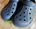 crocs卡骆驰贝雅洞洞鞋沙滩鞋|10126 黑色-001 41/42(260mm)  实拍图