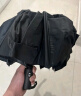 C'mon 全自动晴雨伞三折大号防紫外线防晒太阳伞遮阳伞男士自动伞 黑色 实拍图