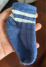 卡玛卡哇（kamakawa）宝宝袜子纯棉春秋新生儿婴儿a类四季长筒袜小童中筒袜秋冬卡通 藏青小熊五双装 1-3岁(建议脚长12-15CM) 实拍图