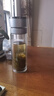 慕馨（moosen）玻璃杯车载水杯泡茶双层茶水分离杯一键开启 实拍图