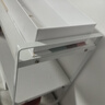逸朗德简易厨房多层置物架调料用具架子客厅桌面打印机置物架办公桌置物 双层白架白色板-50cm长-厚1.5cm 实拍图