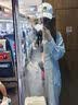 小野和子防晒衬衫宽松夏季新款冰丝防晒衣时尚防晒服轻薄 【轻薄抗皱】氧气蓝 XS 偏小尺码建议拍大一码 实拍图
