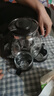 【京东物流】茶壶套装整套茶具大容量玻璃茶杯带滤网耐高温泡茶具 1000ML一壶+四杯套装 实拍图