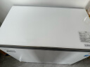 美的（Midea）无霜王221升风冷无霜冰柜家用冷柜零下40度超低温冷藏冷冻卧式冰箱BD/BC-221WKGEMS(E)国家补贴20% 实拍图