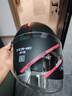 YOHE永恒电动摩托车头盔夏季男女士电瓶车防晒透气半盔轻便式安全帽3C 热销色-哑黑透明（视线好） 大小可调节 实拍图