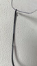 依视路（ESSILOR） 新款商务男镜架时尚镜框女配依视路镜片近视定制眼镜网上配镜 钛+金属-全框-4008BK-黑色 镜框+依视路A4防蓝光1.56现片 实拍图