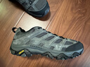 迈乐（Merrell）官方店男女款户外登山徒步鞋减震MOAB 3迈越者轻量防滑耐磨透气 J035881黑灰（男） 41 实拍图