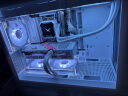 骨伽 灵镜V2 PRO 正叶白色12cm机箱风扇 ARGB/5V3P神光同步/小4P-PWM调速/液压轴承/标配减震垫 实拍图