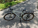 邦德·富士达公路自行车铝架禧玛诺7速男女式成人城市休闲越野跑车铅笔灰 实拍图