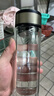 【⭐京东物流配送】高硼硅双层玻璃杯大容量泡茶杯水杯子茶水分离 【双层加厚】茶杯 350ml 1只 实拍图