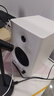 漫步者（EDIFIER）MR4 有源监听2.0音箱  HIFI音质 多媒体电脑电视音响 桌面音响 白色 实拍图