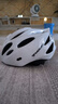 MOON骑行头盔自车行头盔山地公路车男女安全帽通勤骑行装备 白色 M码 实拍图