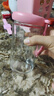 【京东物流】可爱大容量花茶杯卡通玻璃杯泡茶水杯便携双饮杯子 粉色 500ml 实拍图