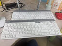 罗技（Logitech）K580无线蓝牙超薄静音键盘 办公键盘笔记本电脑手机Mac平板ipad键盘双模外接键盘薄膜便携多屏家用 超薄键盘-芍药白 实拍图