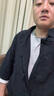 诗狂中国风亚麻套装男夏季七分袖男士棉麻汉服复古唐装中山装盘扣外套 无字款黑色A718套装【质量保证】 XL  130-145斤 晒单实拍图