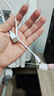 Type-c快充数据线适用华为/小米/oppo/vivo/三星手机USB转Type-C接口通用6A稳定大电流 Type-c快充数据线1.5米 实拍图