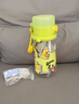 babycare儿童水杯夏季吸管杯学饮杯免拧户外运动直饮幼儿园上学水壶-青色 实拍图