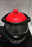 爱仕达（ASD）家用砂锅煲汤锅耐高温干烧炖锅陶瓷锅沙锅4.6L燃气灶专用JLF46CP 实拍图