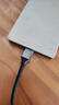 毕亚兹 Type-C转Micro USB3.0硬盘数据连接线 适用Mac笔记本电脑接移动硬盘高速连接线 0.5米 实拍图
