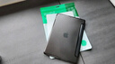 毕亚兹 适用ipad 10.2英寸保护套 2021年9/8/7代通用苹果平板电脑三折支架 智能休眠保护壳 PB179金刚黑 实拍图