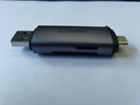 绿联USB/Type-C读卡器3.0高速  SD/TF多功能合一适用电脑/平板/手机/苹果16/15运动相机无人机ccd监控 实拍图