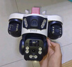 镭威视4g三摄像头室户外终身免流量监控器家用无需连wifi手机远程360度无死角带高清夜视全景不网线农村 实拍图