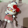 伊美娃娃HelloKitty公仔书包挂件玩偶背包挂饰钥匙扣毛绒挂件生日礼物女生 实拍图