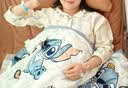 雪茜曼睡衣女春季睡裙女士家居服极简条纹睡衣长袖宽松可外穿家居服套装 实拍图