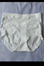 帕兰朵【A类棉0染棉】纯棉内裤女士中腰透气4条聚乳酸抗菌白色 XL 实拍图