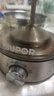 苏泊尔（SUPOR）养生壶 复古喷淋式煮茶器煮茶壶烧水壶1L 电热水壶迷你玻璃花茶壶304不锈钢黑茶 SW-10C05 实拍图