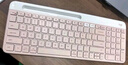 罗技（Logitech）时尚系列 K580 键盘 蓝牙键盘 办公键盘 无线键盘 便携超薄键盘 笔记本键盘 平板键盘  茱萸粉 实拍图