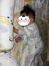 童泰婴儿睡袋春夏季宝宝睡衣纱布薄款可拆短袖一体式防踢被四季通用 绿色（前4后2可拆袖） 73cm（推荐身高75-90cm） 实拍图