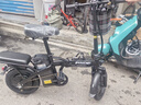 普莱德新国标折叠电动自行车 超长续航电动车 轻骑铝合金代驾车锂电池助力男女通用成人电瓶车代步电单车 豪华版-汽车S级电芯15A-纯电续航≤45km 实拍图