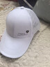 啄木鸟帽子男春夏秋天遮阳帽户外防晒网眼棒球帽透气太阳帽钓鱼鸭舌帽 白色 透气款 实拍图