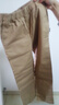 罗蒙儿童裤子男童女童2025春款休闲校园服直筒裤 卡其色松紧长裤 150 实拍图