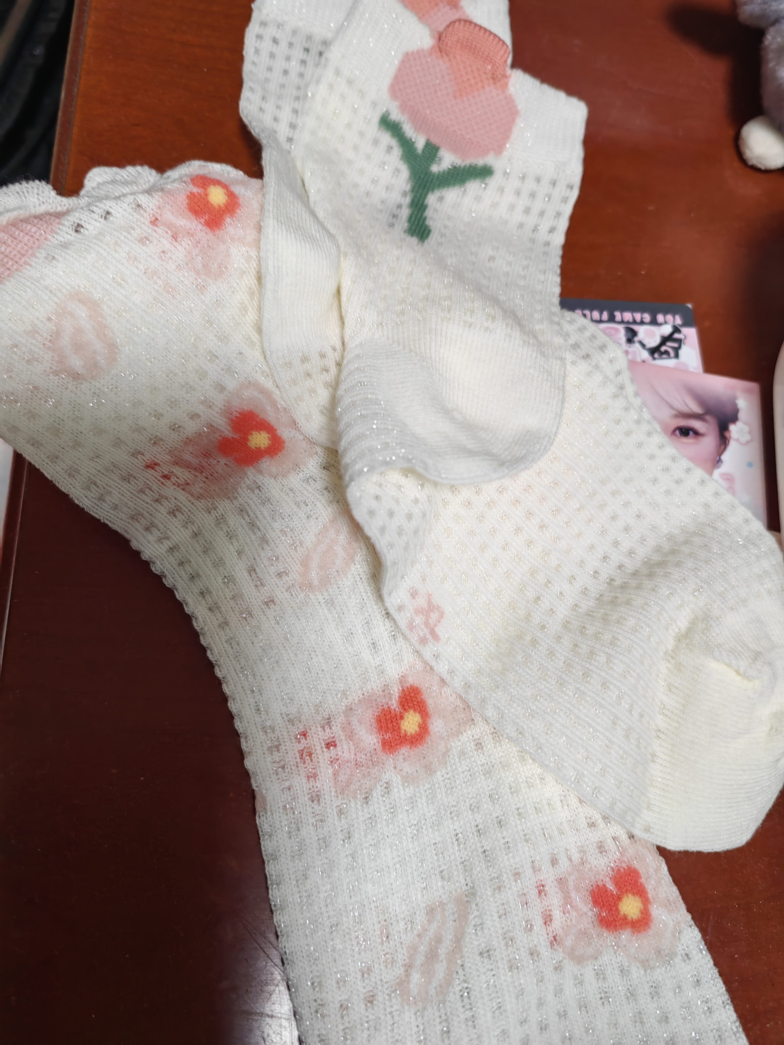 棉奇熊儿童袜子夏季薄款棉袜童袜女孩宝宝男童夏袜女宝女童春夏网眼短袜 实拍图