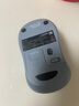 罗技（Logitech）M221 轻音鼠标 无线鼠标 办公鼠标 对称鼠标 带无线微型接收器 雾霭蓝 实拍图