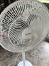 美的（Midea）【飓风节能】七叶柔风立式电风扇/家用轻音落地扇/台式小型风扇/大风力遥控定时摇头风扇SAH35BSJ 实拍图