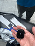 Apple/苹果 Watch Series 10 智能手表GPS款46毫米亮黑色铝金属表壳黑色运动型表带S/M MX263CH/B 实拍图