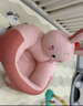 蒂乐婴儿免水洗学坐椅枕头宝宝学坐神器不伤脊柱训练座沙发3-36个月 天使兔【防污免洗】 实拍图